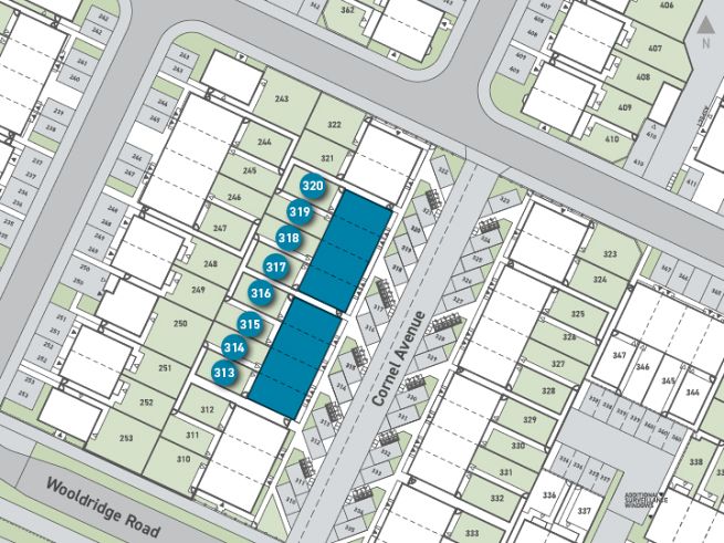 Site plan - artist's impression subject to change.